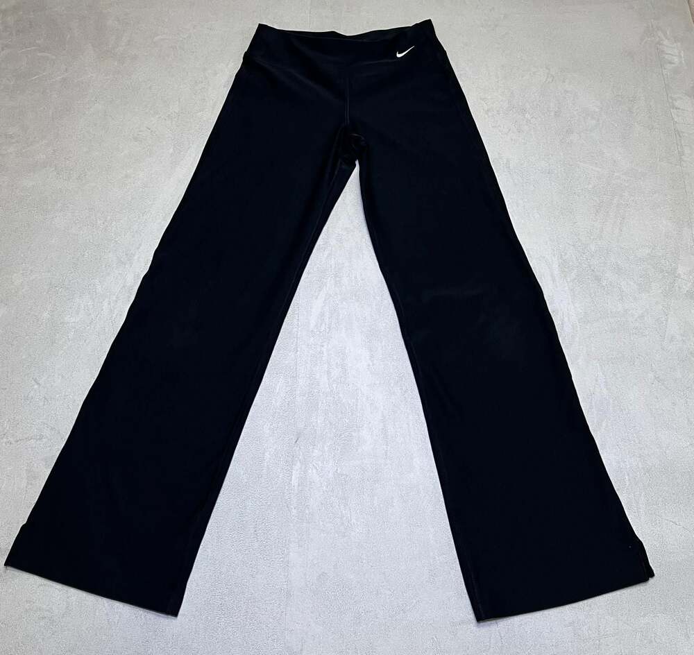 Nike Dri-FIT Women's Low Rise Flare Yoga Pants Black